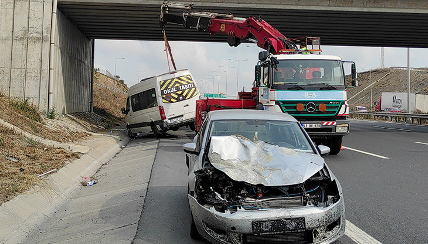 Kuzey Marmara Otoyolunda trafik kazası