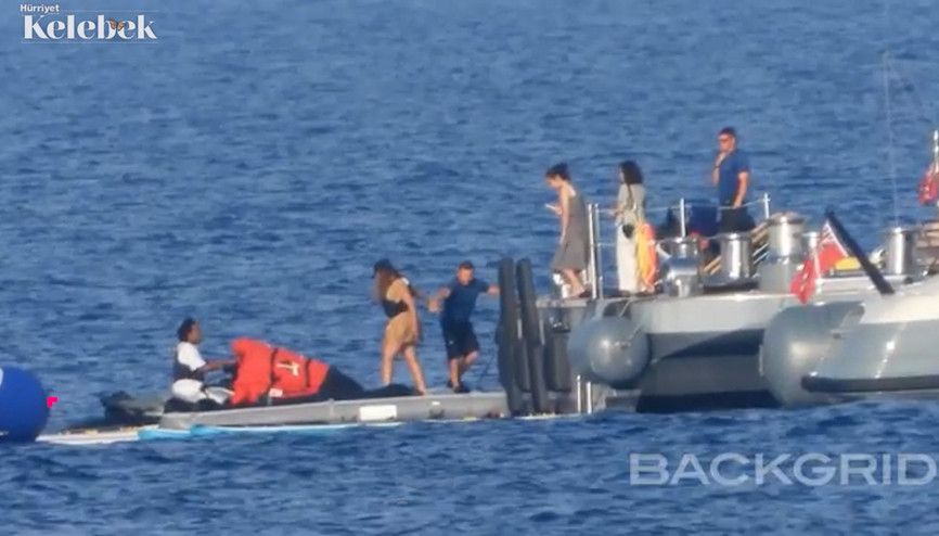 Beyonce ve Jay Z tatilde