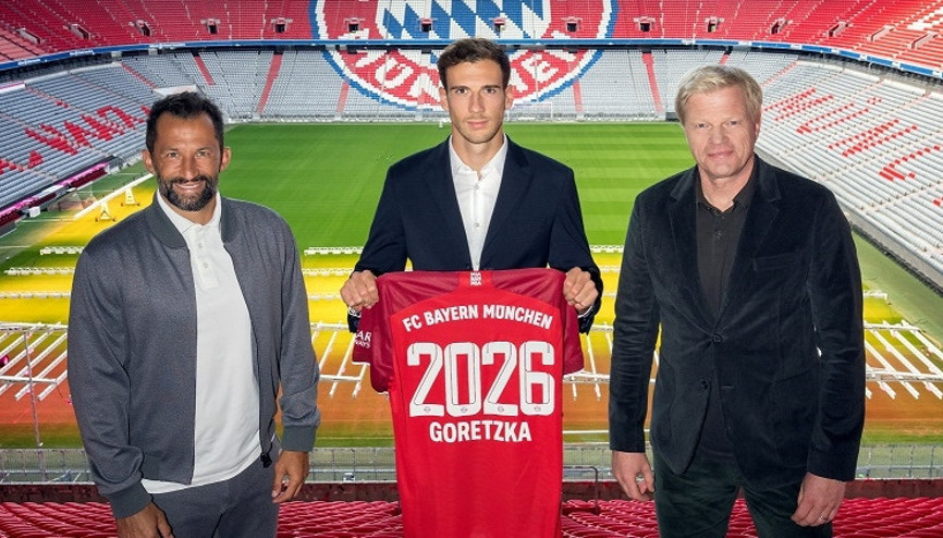 Bayern, Goretzka’nın sözleşmesini uzattı 2026ya kadar...