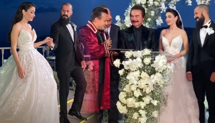 Orhan Gencebayın oğlu Gökhan Gencebay Seda Han Özmen ile evlendi