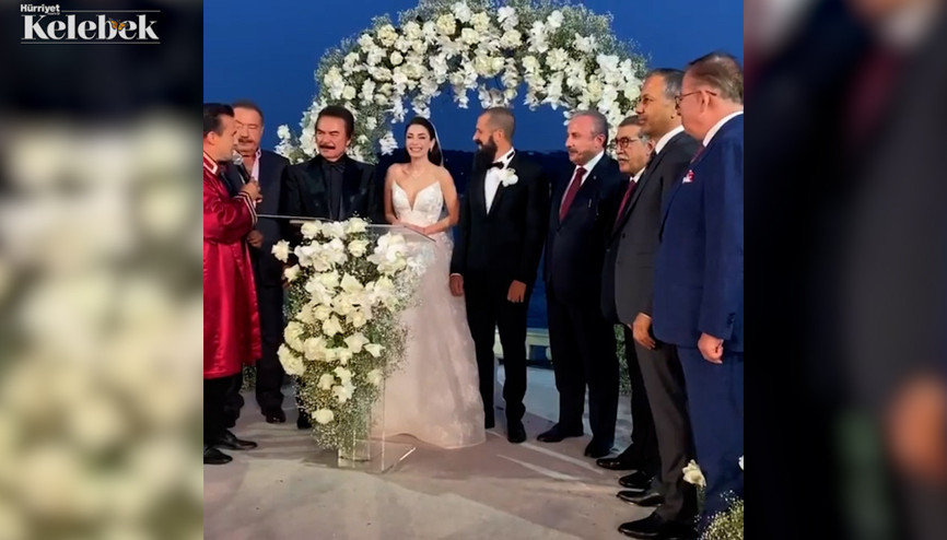 Orhan Gencebayın oğlu Gökhan Gencebay Seda Han Özmen ile evlendi