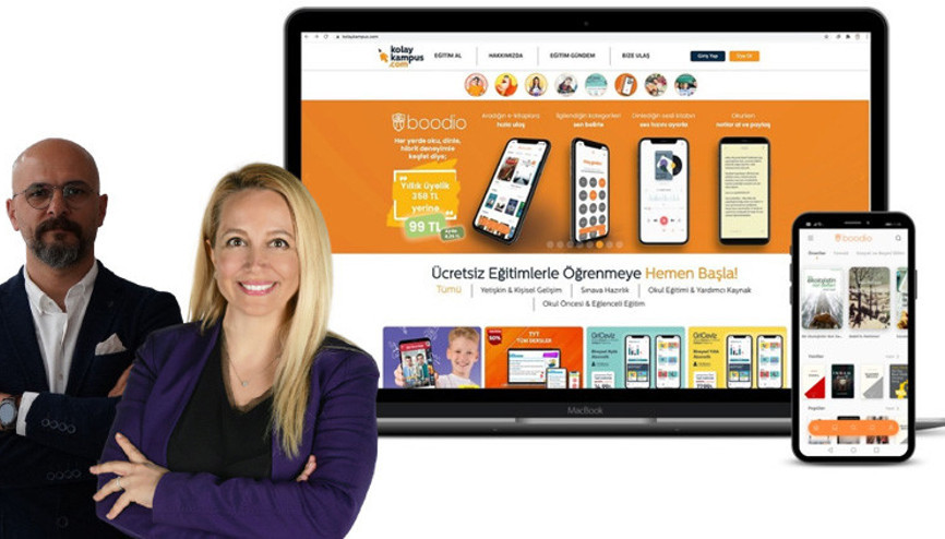 Türkiye’nin ilk yapay zekâ destekli yerli hibrit e-kitap ve sesli kitap uygulaması Boodio, Kolay Kampüs’te