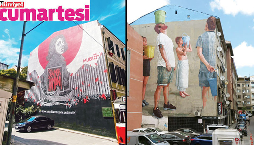 Sokak sanatı yaşadığımız şehri açık hava müzesine çeviriyor