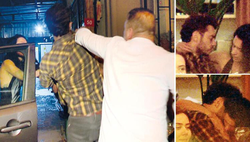 Şafak Pekdemir ile yönetmen Oğulcan Eren Akayın olaylı gecesi