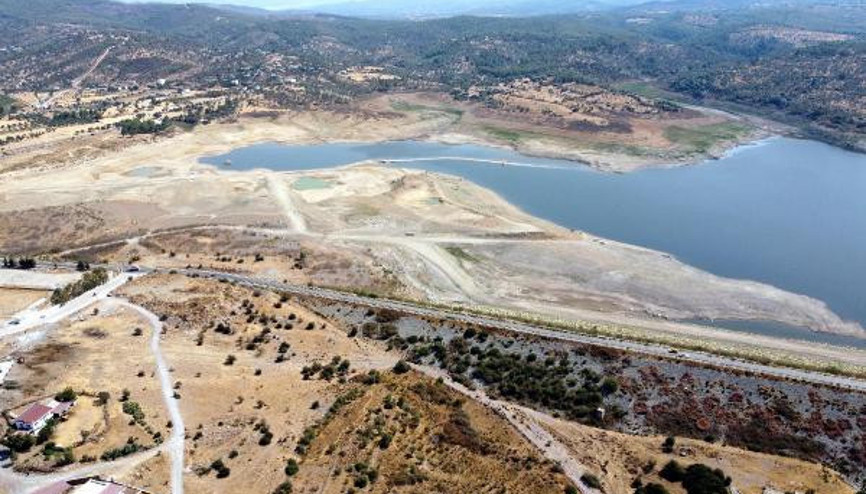 Bodrumda Mumcular Barajının doluluk oranı yüzde 10un altına düştü