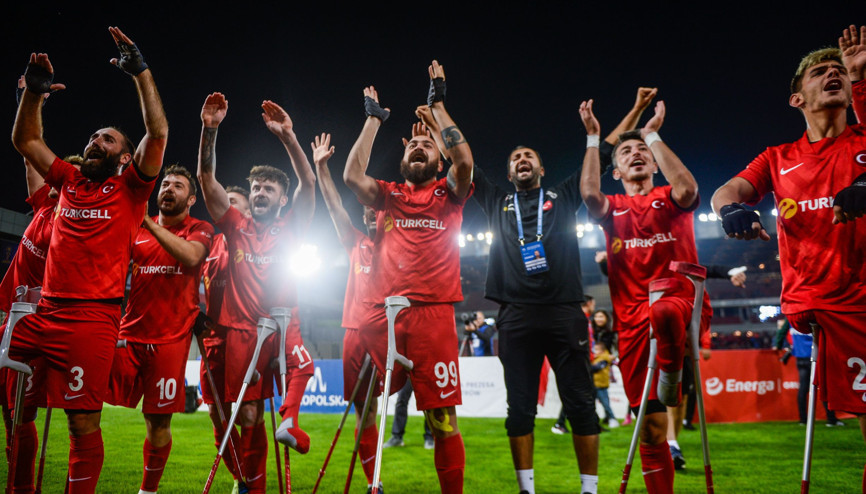 Ampute Milli Futbol Takımı, Avrupa şampiyonu