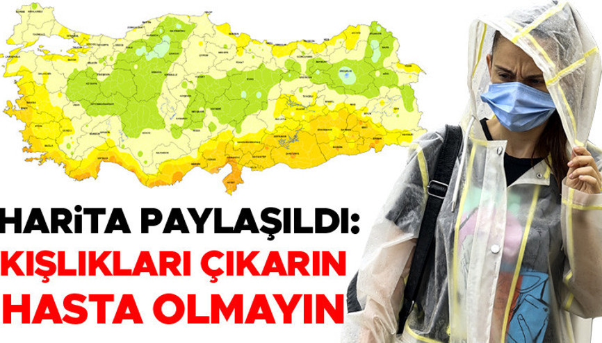 Son dakika... Meteorolojiden son hava durumu raporu Sıcaklıklar aniden düşüyor... Harita paylaşıldı