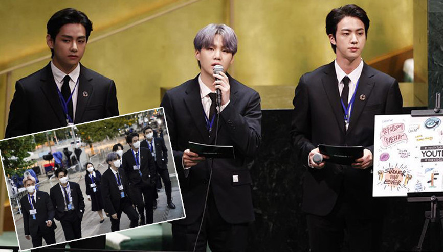 BTS geldi, BM Genel Kurulu çevrimiçi yayını 1 milyondan fazla insan tarafından izlendi