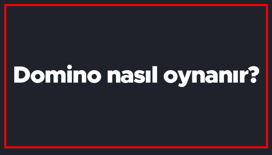 Domino nasıl oynanır Domino taşında kaç sayı var, oyun kaçta biter Domino nasıl oynanır Domino taşında kaç sayı var, oyun kaçta biter