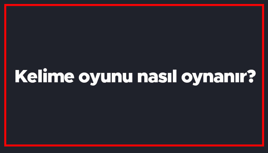 Kelime oyunu nasıl oynanır Scrable kelime türetme oyunu nedir, kaç kişiyle oynanır