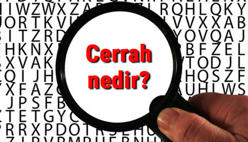 Cerrah nedir, ne iş yapar ve nasıl olunur Cerrah olma şartları, maaşları ve iş imkanları