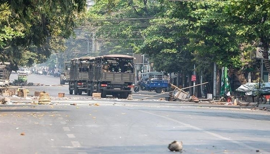 Myanmarda askeri darbeden bu yana 1100den fazla kişi öldü