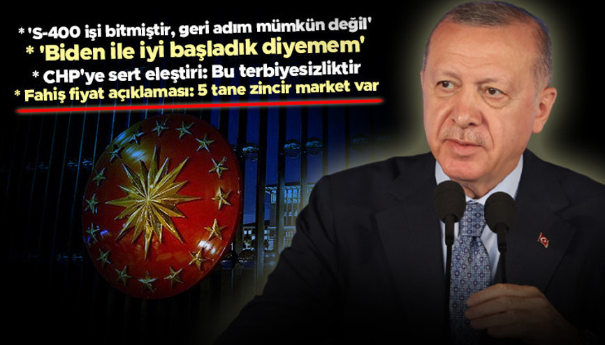 Son dakika: Cumhurbaşkanı Erdoğandan ABD ziyareti sonrası çok önemli açıklamalar S-400, ABD ile ilişkiler, CHPye sert eleştiri, fahiş fiyat... Son dakika: Cumhurbaşkanı Erdoğandan ABD ziyareti sonrası çok önemli açıklamalar S-400, ABD ile ilişkiler, CHPye sert eleştiri, fahiş fiyat...