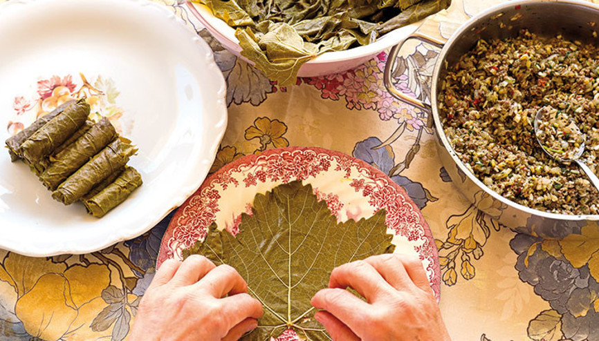 Yaprak yaprak sarılan eşsiz yemeğimiz