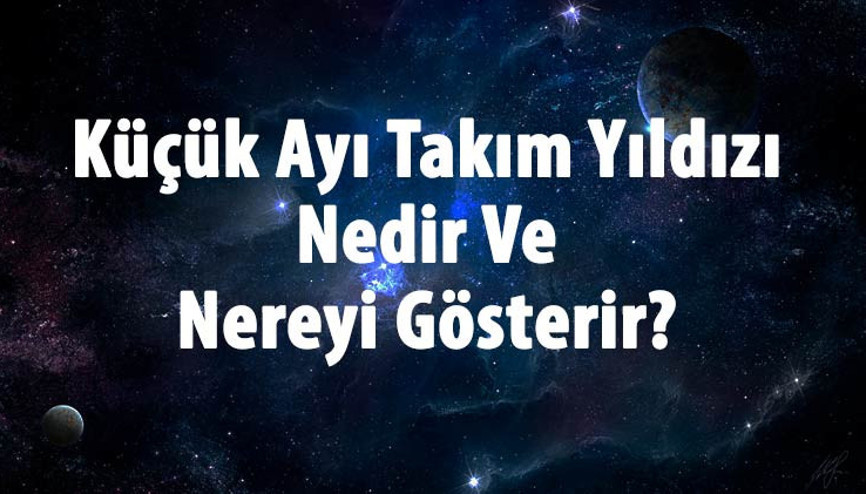 Küçük Ayı Takım Yıldızı Nedir Ve Nereyi Gösterir Küçük Ayı Takım Yıldızı Anlamı, Özellikleri Ve Hikayesi
