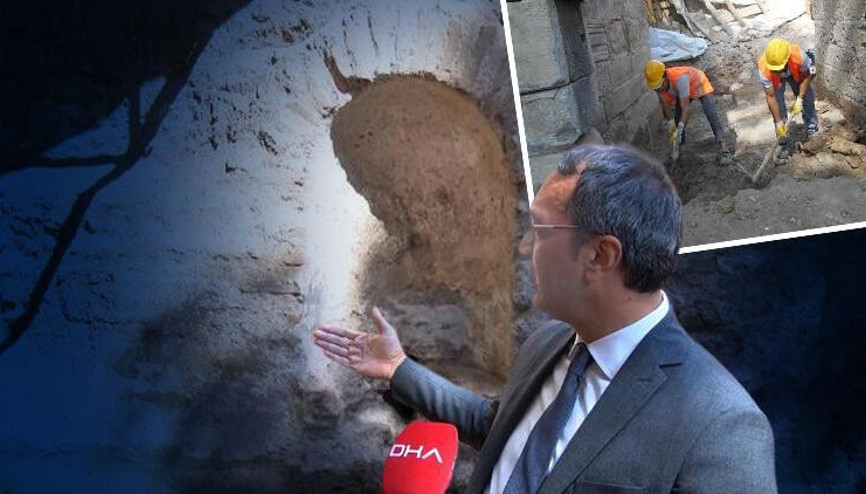 Bukoleon Sarayında sarnıç ve en eski çeşme keşfi