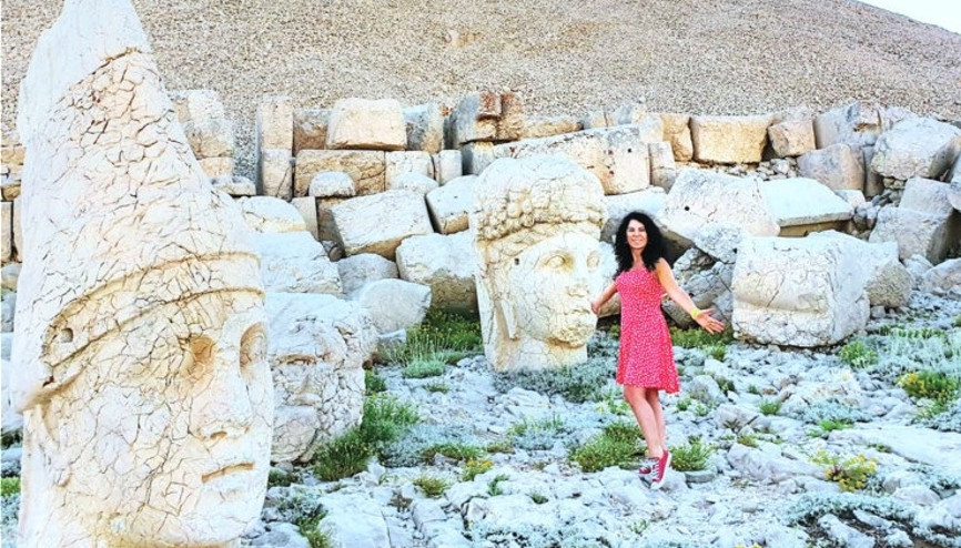 Tanrıların Dağı Nemrut’ta günü hem batırdık hem doğurduk...