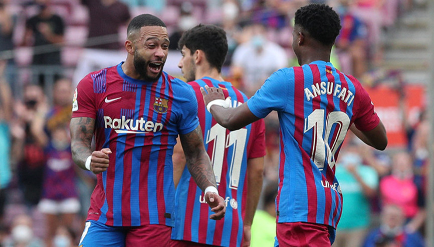 Barcelona, Levanteyi üç golle geçti