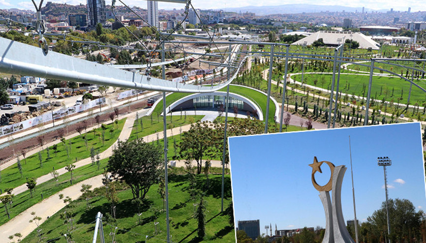 Ankarada AKM Millet Bahçesi, 28 Ekimde açılacak