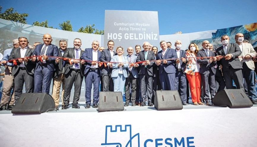 Çeşme meydanına kavuştu