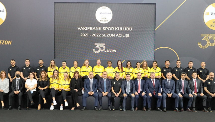 VakıfBank, 35. sezonunu törenle açtı
