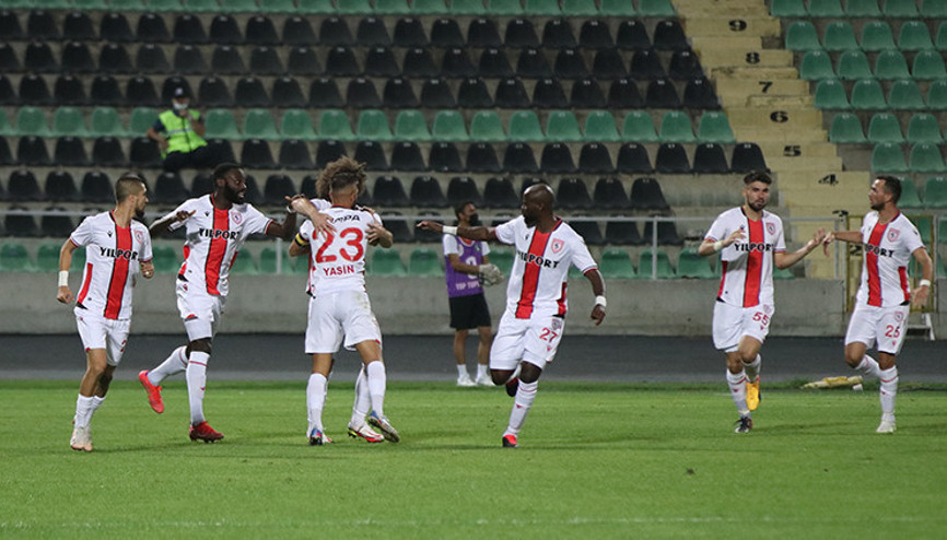 Denizlide 5 gollü düelloyu Samsunspor kazandı