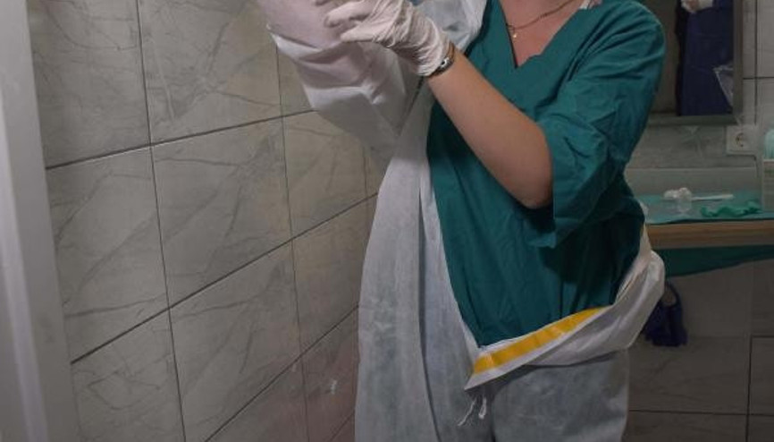 DHA koronavirüs yoğun bakım servisine girdi