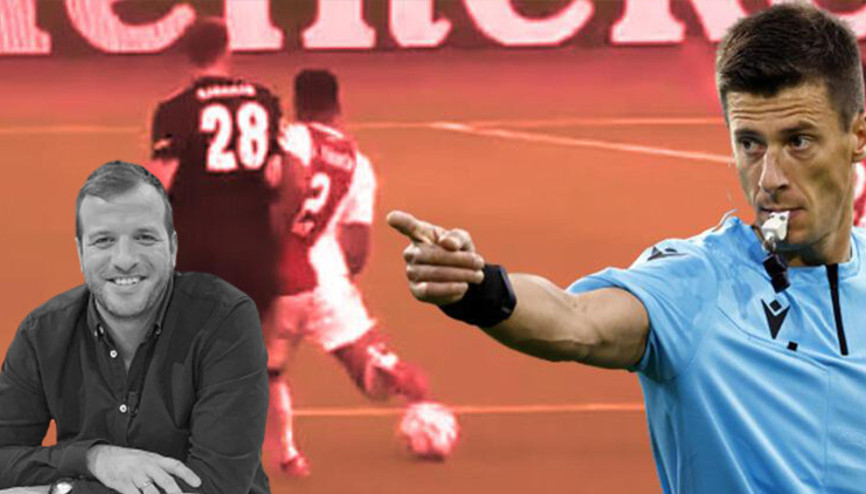 Hakem Benoit Bastien, Ajax maçında Beşiktaşın golünü yedi Hakem Benoit Bastien, Ajax maçında Beşiktaşın golünü yedi