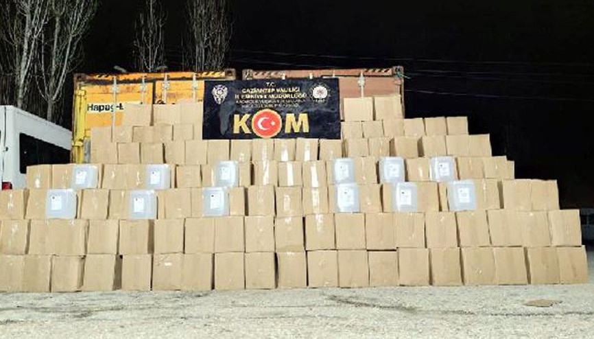 Gaziantepte sahte içki operasyonu: 9 gözaltı