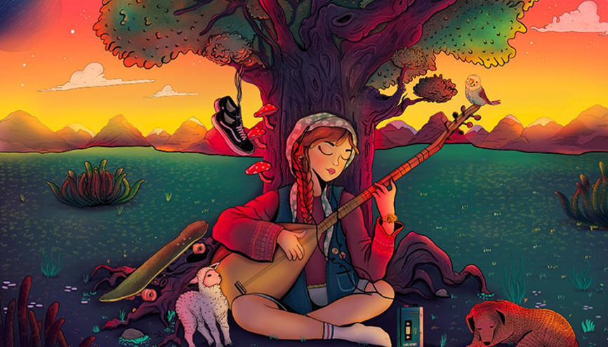 Armageddon Turk ile Pastoral Ve Futuristik Bir Dünyada Saz Çalan Kızı Tanıyoruz