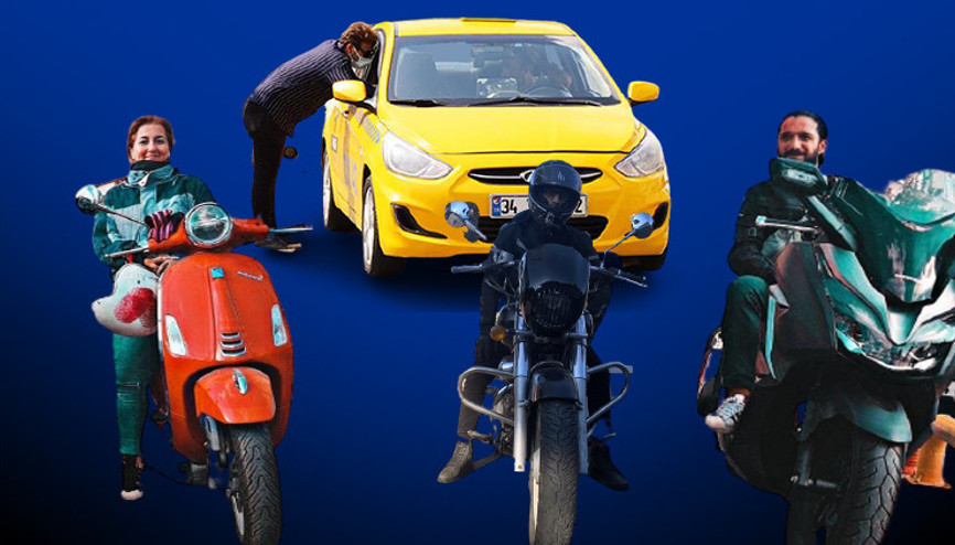 Kötü taksici İstanbulluyu motosiklet sahibi yaptı İşte çarpıcı tablo...