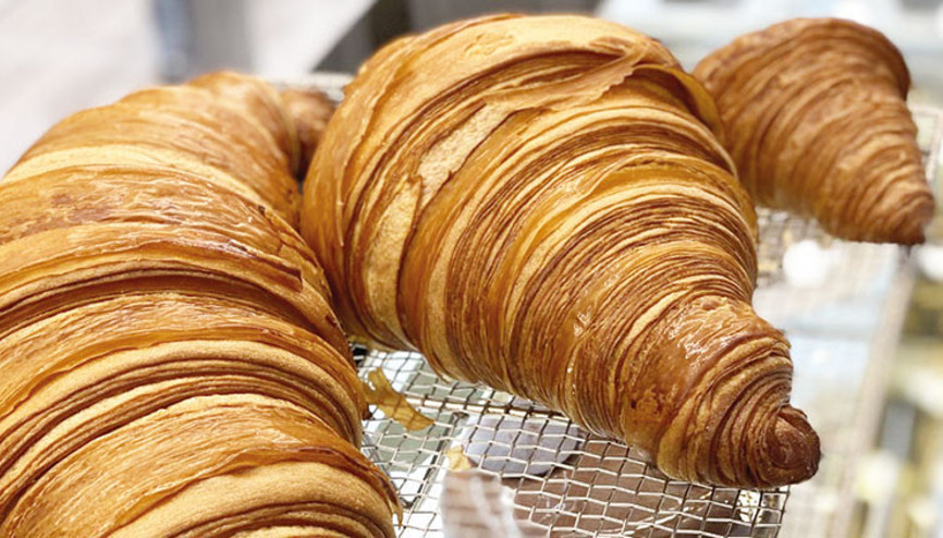 Kalbimi fetheden bademli kruvasan Kalbimi fetheden bademli kruvasan