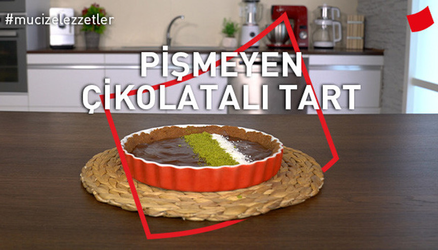 Pişmeyen Çikolatalı Tart Tarifi | Mucize Lezzetler