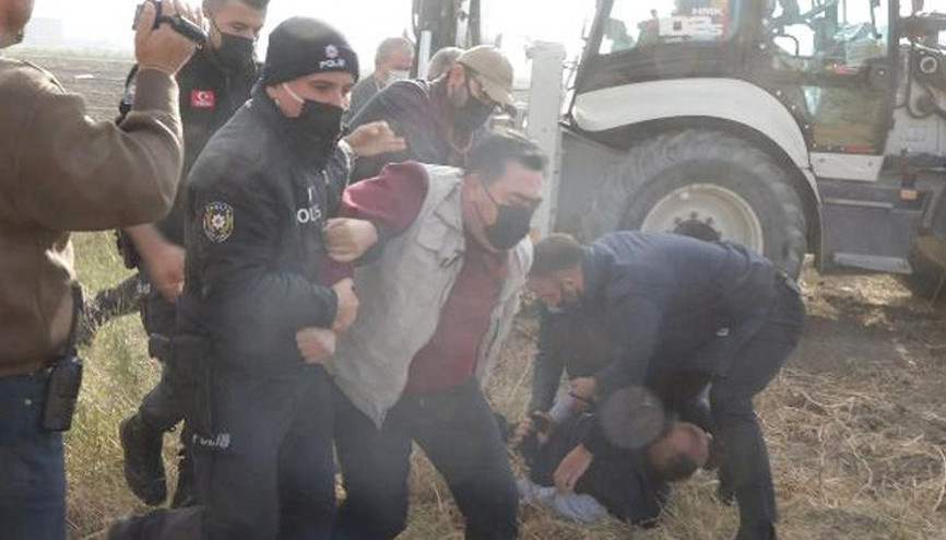 Çorum’da genelev yıkımında gerginlik