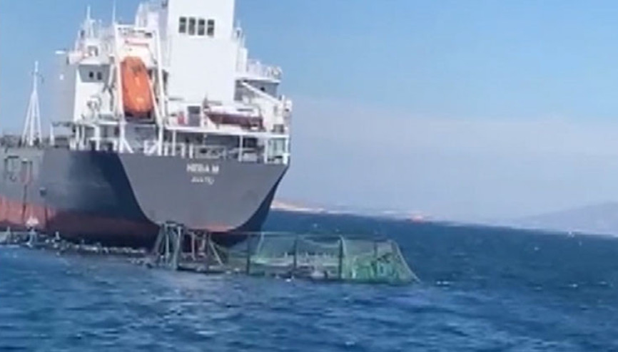 Denizde feci kaza: 20 milyondan fazla zarar meydana geldi Denizde feci kaza: 20 milyondan fazla zarar meydana geldi