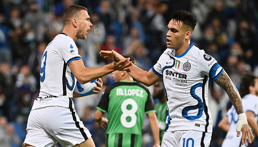 Inter, Sassuolo karşısında geriden gelerek kazandı