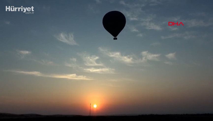 12 bin yıllık tarihi Göbeklitepede balon uçuşlarına yoğun ilgi