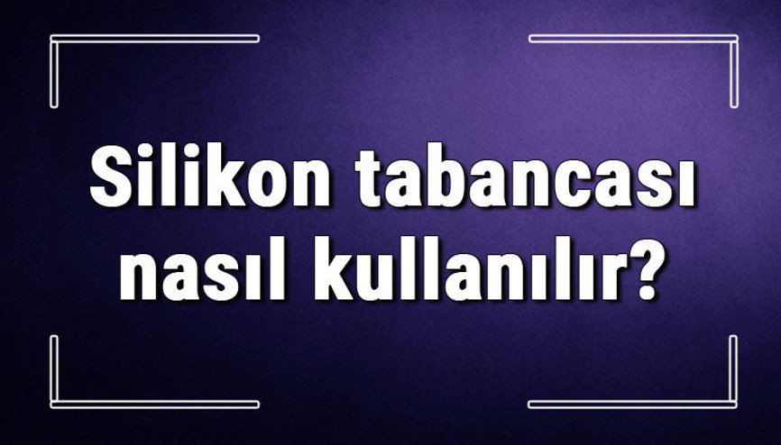 Silikon tabancası nasıl kullanılır Donmuş silikon tabancasının kullanımı..