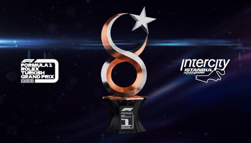 Formula 1 Türkiye GPye özel kupa