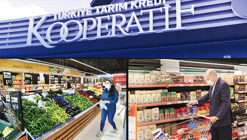 İşte o market Tarım Kredi Kooperatifi marketini inceledik