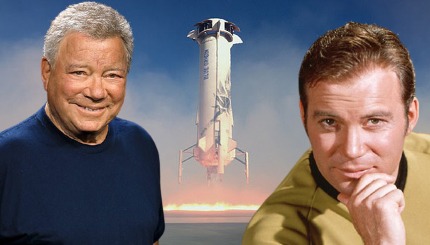 Kaptan Kirk gerçekten uzaya gidiyor  Ünlü aktör William Shatner en yaşlı uzay turisti olmaya hazırlanıyor