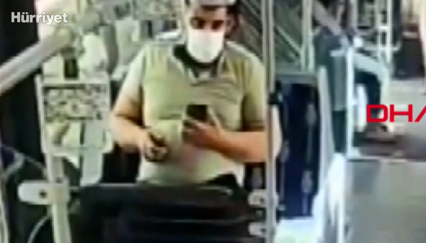 Metrobüste yolcunun koltuğa düşürdüğü cep telefonunu alan şüpheli yakalandı
