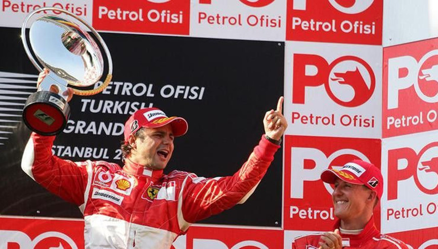 Türkiye GPsinin en başarılı pilotu Felipe Massa