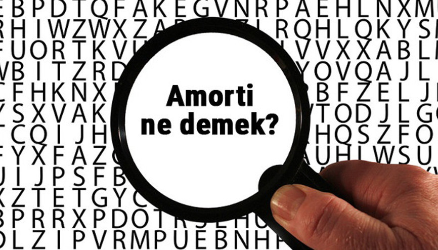 Amorti ne demek, ne anlama geliyor Amorti kelimesinin anlamı nedir TDKya göre sözlük anlamı... Amorti ne demek, ne anlama geliyor Amorti kelimesinin anlamı nedir TDKya göre sözlük anlamı...