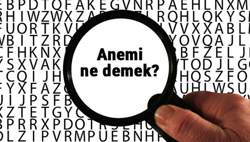 Anemi ne demek, ne anlama geliyor Anemi kelimesinin anlamı nedir TDKya göre sözlük anlamı...