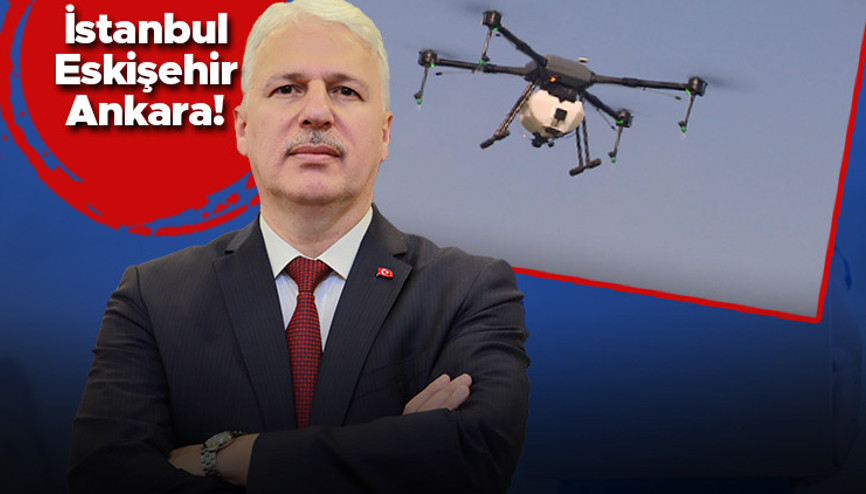 Kargoda drone dönemi Pilot güzergah belirlendi...