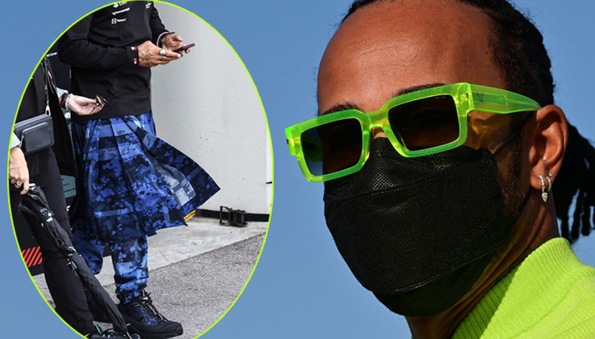 Formula 1in ünlü pilotu Lewis Hamilton İstanbul tarzıyla dikkatleri üzerine çekti Pazar öncesi kritik ihtimal...