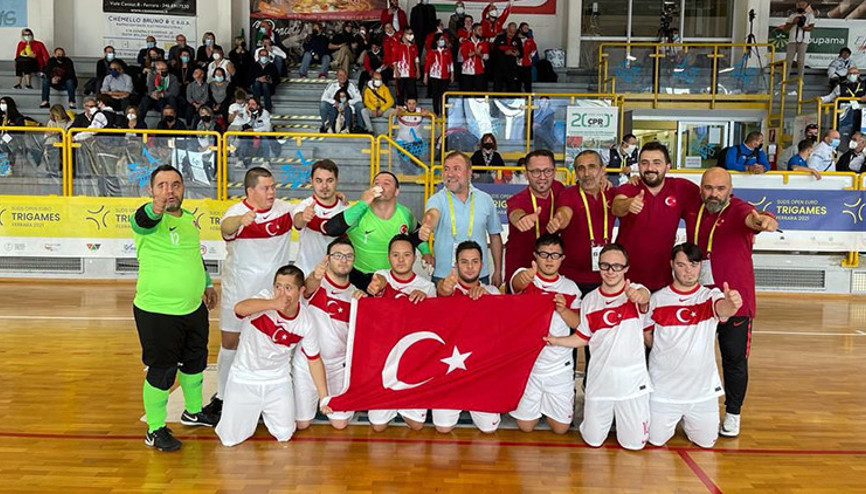 Down Futsal Milli Takımı Avrupa şampiyonu oldu