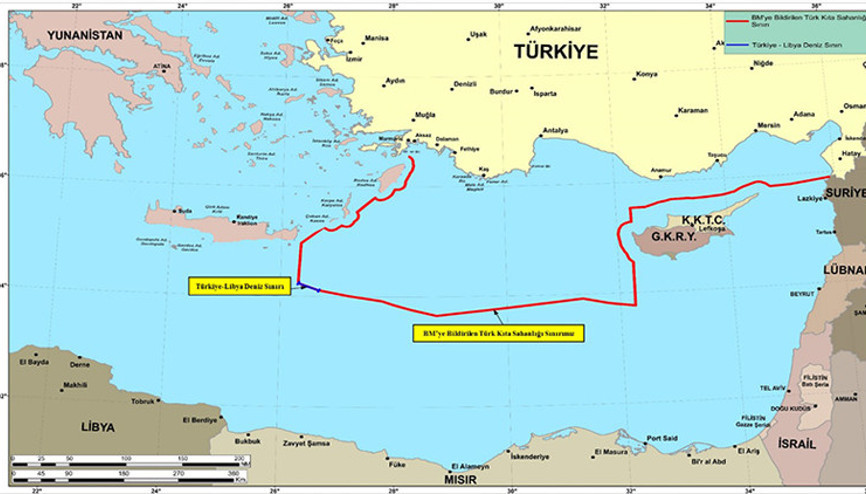 MSBden ilan edilen NAVTEXle Yunanistan ve GKRYnin tezlerine uygun hareket edildi iddiasına yalanlama