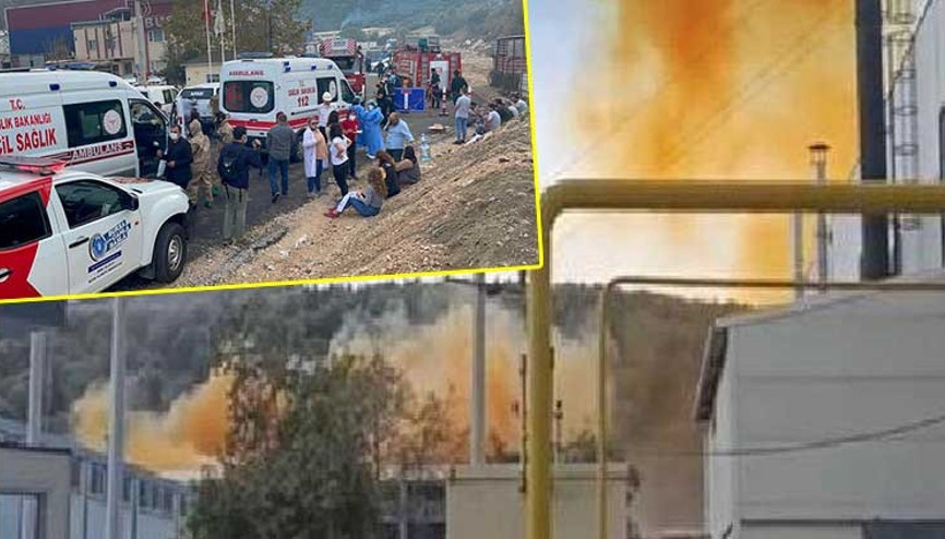 Bursada kimya fabrikasında patlama